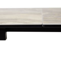 Стол IVAR 180 MARBLES KL-80 Серый мрамор, итальянская керамика, ®DISAUR в Екатеринбурге - mebel24.online | фото 2