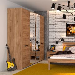 АФИНА А11а Шкаф для одежды (крафт) в Екатеринбурге - mebel24.online | фото 2