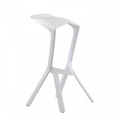 Барный стул Barneo N-227 Miura белый в Екатеринбурге - mebel24.online | фото