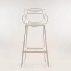 Барный стул Barneo N-235 Masters, белый, design Phillip Stark в Екатеринбурге - mebel24.online | фото 3