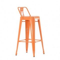Барный стул Barneo N-242 Tolix Style 2003 Оранжевый в Екатеринбурге - mebel24.online | фото
