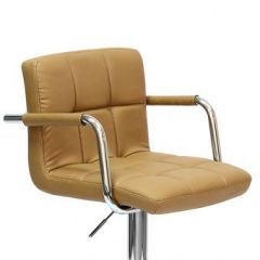 Барный стул Barneo N-69 Kruger Arm Светло-коричневый в Екатеринбурге - mebel24.online | фото 2