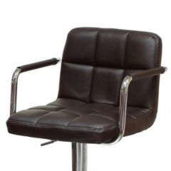 Барный стул Barneo N-69 Kruger Arm Темно-коричневый в Екатеринбурге - mebel24.online | фото 2