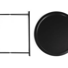 Журнальный стол Tray 47х51 black в Екатеринбурге - mebel24.online | фото 3