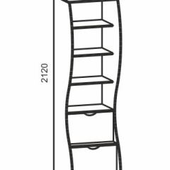 Киви №11 Пенал с 2мя ящ., (ЛДСП молочный дуб/лайм) в Екатеринбурге - mebel24.online | фото 2