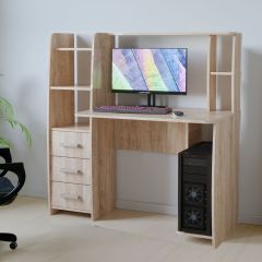 Компьютерный стол КЛ №6.3 (Дуб баррик) в Екатеринбурге - mebel24.online | фото