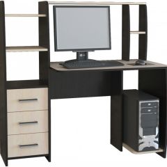 Компьютерный стол КЛ №6.3 (Венге/Дуб молочный) в Екатеринбурге - mebel24.online | фото