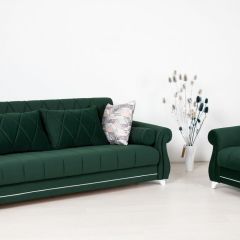 Комплект Роуз ТД 411 диван-кровать + кресло + комплект подушек в Екатеринбурге - mebel24.online | фото