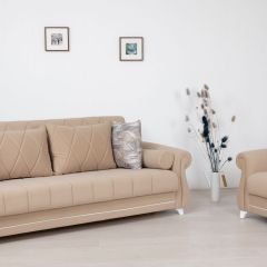 Комплект Роуз ТД 412 диван-кровать + кресло + комплект подушек в Екатеринбурге - mebel24.online | фото 1