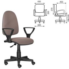 Кресло BRABIX "Prestige Ergo MG-311" (ткань, бежевое) 531873 в Екатеринбурге - mebel24.online | фото 2