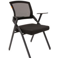 Кресло для посетителей CHAIRMAN NEXX (ткань стандарт черный/сетка DW-01) в Екатеринбурге - mebel24.online | фото 1