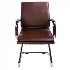 Кресло для посетителя Бюрократ CH-993-Low-V/Brown коричневый в Екатеринбурге - mebel24.online | фото 4