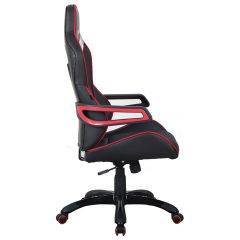 Кресло компьютерное BRABIX Nitro GM-001 (ткань/экокожа) черное, вставки красные (531816) в Екатеринбурге - mebel24.online | фото 6