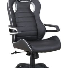 Кресло компьютерное BRABIX "Techno Pro GM-003" (черное/серое, вставки серые) 531814 в Екатеринбурге - mebel24.online | фото