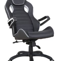 Кресло компьютерное BRABIX "Techno Pro GM-003" (черное/серое, вставки серые) 531814 в Екатеринбурге - mebel24.online | фото 3