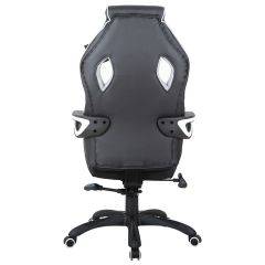 Кресло компьютерное BRABIX Techno Pro GM-003 (экокожа черное/серое, вставки серые) 531814 в Екатеринбурге - mebel24.online | фото 8