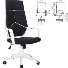 Кресло офисное BRABIX PREMIUM "Prime EX-515" (пластик белый, ткань, черное) 531812 в Екатеринбурге - mebel24.online | фото 2