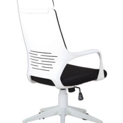 Кресло офисное BRABIX PREMIUM "Prime EX-515" (пластик белый, ткань, черное) 531812 в Екатеринбурге - mebel24.online | фото 4