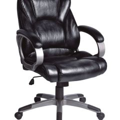 Кресло офисное BRABIX "Eldorado EX-504", экокожа, черное, 530874 в Екатеринбурге - mebel24.online | фото