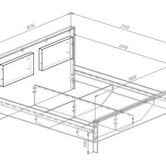 Кровать 1800 с плитой 22 мм ЛИБЕРТИ + основание в Екатеринбурге - mebel24.online | фото 3