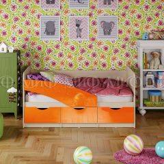 Кровать Бабочки (Оранжевый металлик) 1800 в Екатеринбурге - mebel24.online | фото 1
