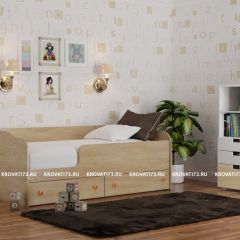 Кровать детская Панда + борт + 2 ящика (1400) в Екатеринбурге - mebel24.online | фото