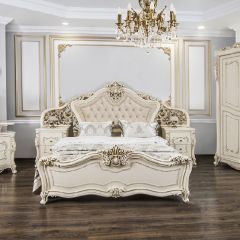 Кровать 1800 Джоконда (крем) в Екатеринбурге - mebel24.online | фото 6