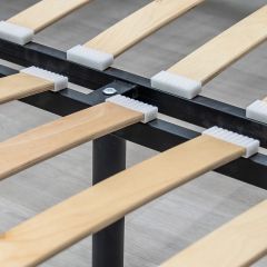 Кровать двойная Оливия 160 + ортопед. основание в Екатеринбурге - mebel24.online | фото 14