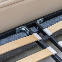Кровать двойная Оливия 160 + ортопед. основание в Екатеринбурге - mebel24.online | фото 15