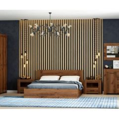 КВАДРО-12 Кровать 1600 с основанием и ПМ (ЦРК.КВД.12) в Екатеринбурге - mebel24.online | фото 2