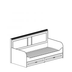 Кровать односпальная с ящиками №250 Белла в Екатеринбурге - mebel24.online | фото 2