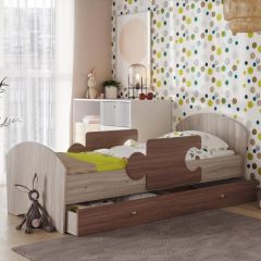 Кровать "Мозайка" на щитах + бортики + ящики в Екатеринбурге - mebel24.online | фото 2