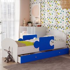 Кровать "Мозайка" на щитах + бортики + ящики в Екатеринбурге - mebel24.online | фото 3