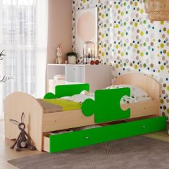 Кровать "Мозайка" на щитах + бортики + ящики в Екатеринбурге - mebel24.online | фото 4