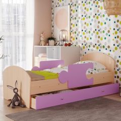 Кровать "Мозайка" на щитах + бортики + ящики в Екатеринбурге - mebel24.online | фото 9