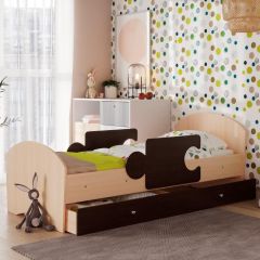 Кровать "Мозайка" на щитах + бортики + ящики в Екатеринбурге - mebel24.online | фото 10