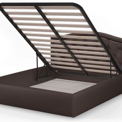 Кровать Стелла 1600*2000 NEO 10 (темно-коричневый) в Екатеринбурге - mebel24.online | фото 4