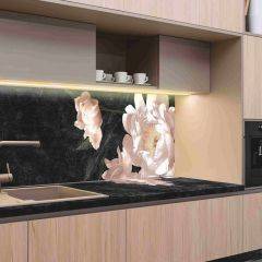 Кухонный фартук со столешницей (А-05) в едином стиле (3050 мм) в Екатеринбурге - mebel24.online | фото 1