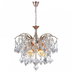 Подвесная люстра Natali Kovaltseva Morgana MORGANA 81426/4C GOLD в Екатеринбурге - mebel24.online | фото 2