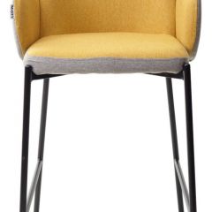 Полубарный стул NYX (H=65cm) VF106 желтый / VF120 серый М-City в Екатеринбурге - mebel24.online | фото 5