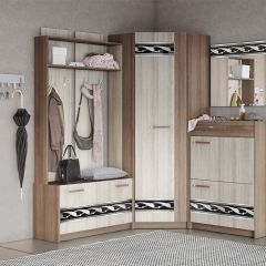 Прихожая Марица Модульная (ЯШ темный/ светлый) в Екатеринбурге - mebel24.online | фото 2