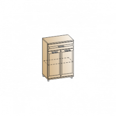 Прихожая Мелисса композиция 7 (Ясень Асахи) в Екатеринбурге - mebel24.online | фото 3