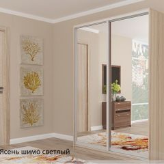 Шкаф №1 1.3-2 Оптима 2400х1304х572 (фасад 2 зеркала) в Екатеринбурге - mebel24.online | фото 4