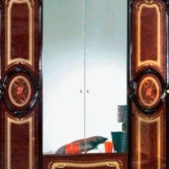 Шкаф 4-х дверный с зеркалами (01.144) Роза (могано) в Екатеринбурге - mebel24.online | фото 1