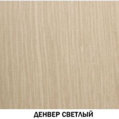 Шкаф для одежды №609 "Инна" Денвер светлый (*без полок) в Екатеринбурге - mebel24.online | фото 2