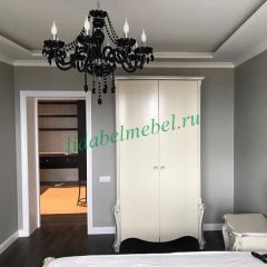 Шкаф для одежды Луиза (ММ-227-01/02Б) в Екатеринбурге - mebel24.online | фото 2