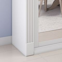Шкаф-купе 2450 серии NEW CLASSIC K1+K1+K1+B22+PL4 (по 2 ящика лев/прав+F обр.штанга) профиль «Капучино» в Екатеринбурге - mebel24.online | фото 5