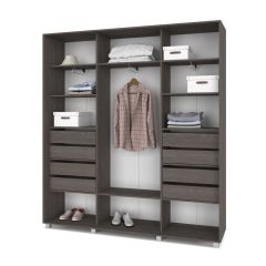 МАРТИН Шкаф-купе Анкор темный (2200*450) М421 в Екатеринбурге - mebel24.online | фото 4