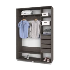 РОЛАНД Шкаф-купе Анкор темный (450*1600) Р461 в Екатеринбурге - mebel24.online | фото 5