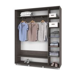 РОЛАНД Шкаф-купе Анкор темный (450*1800) Р481 в Екатеринбурге - mebel24.online | фото 2